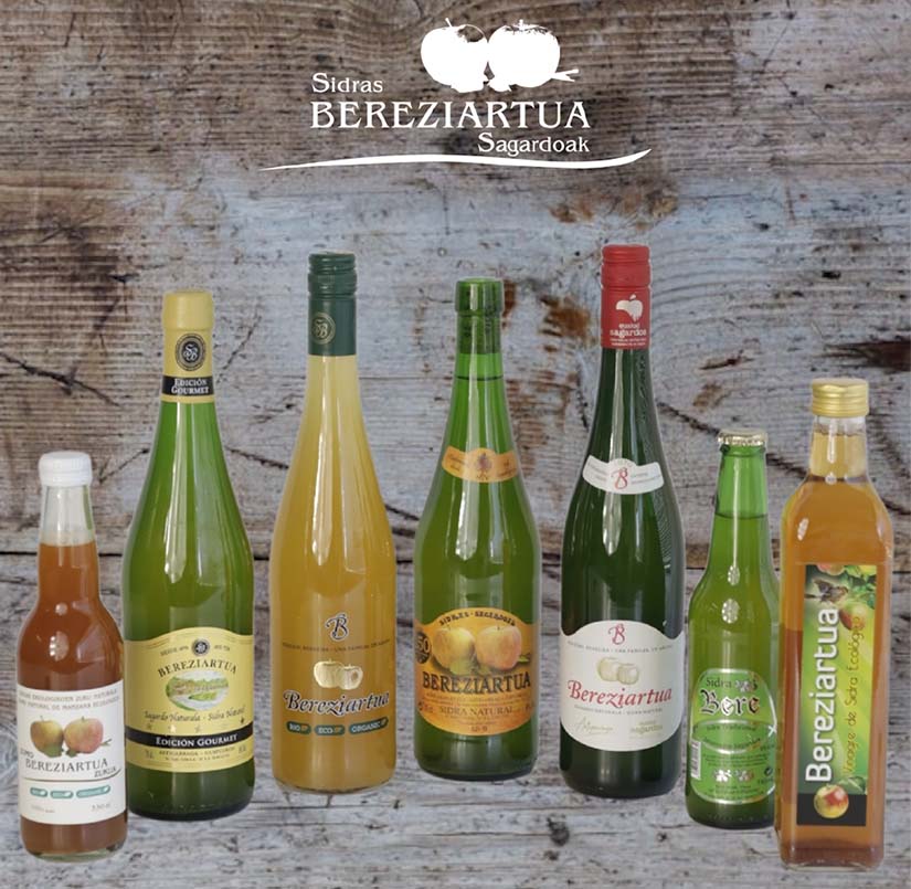 BEREZIARTUA SAGARDOAK botellas w