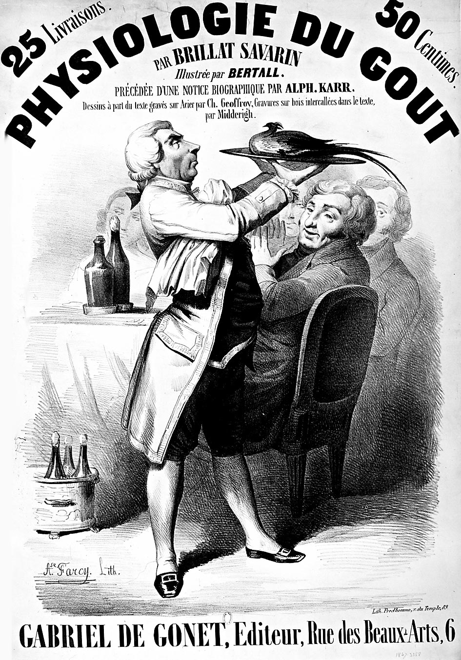 Physiologie du gout par Brillat Savarin OJ134