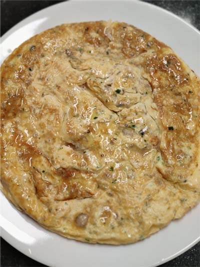Sardinas en tortilla
