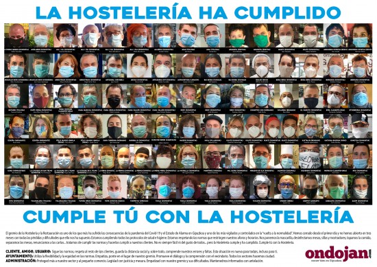 LA HOSTELERÍA HA CUMPLIDO Imagen 1