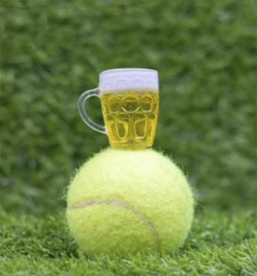 CERVEZA Y TENIS Imagen 1
