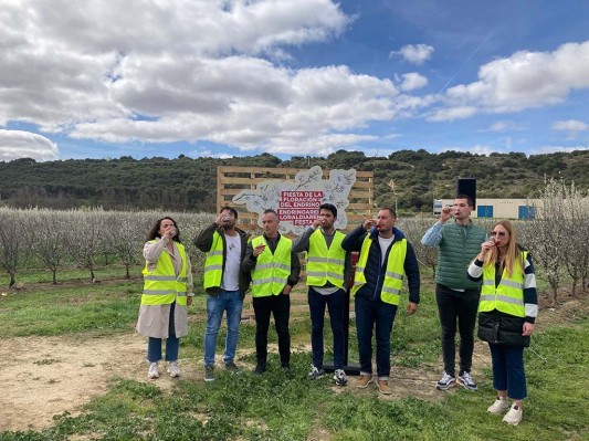 III FLORACIÓN DEL ENDRINO EN PERALTA Imagen 1