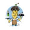 MONTY PUIG-PEI, RESPONSABLE, JUNTO CON ESTEBAN ORTEGA, DEL BAR BERGARA DE GROS