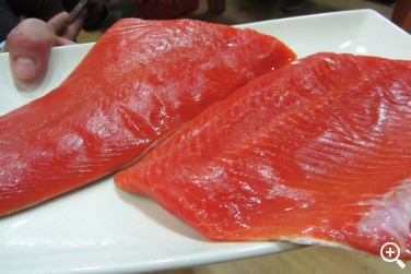 AURKI PRESENTÓ EL SALMÓN ROJO SALVAJE DE ALASKA Imagen 1