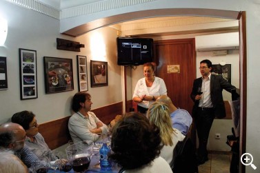 CATA - PRESENTACIÓN DE BODEGAS BAIGORRI EN EL BAR ERKIAGA, D ... Imagen 1