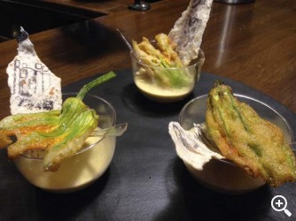 FLOR DE CALABAZA: MEJOR PINTXO DE ERMUA 2016 Imagen 1