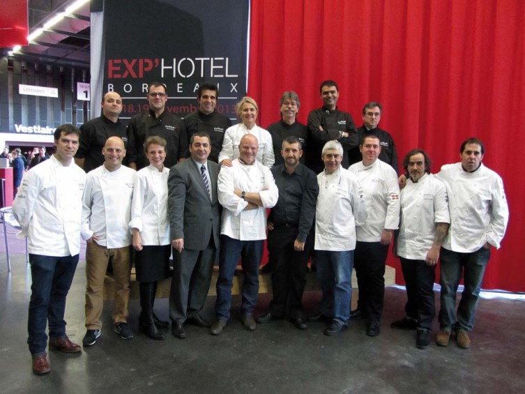 LOS COCINEROS GUIPUZCOANOS SE LUCIERON EN LA FERIA EXPHOTEL  ... Imagen 1