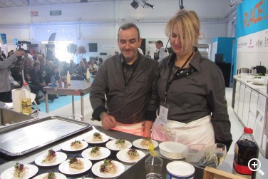 VARIOS CHEFS GUIPUZCOANOS TOMARON PARTE EN LA FERIA GASTRONÓ ... Imagen 1