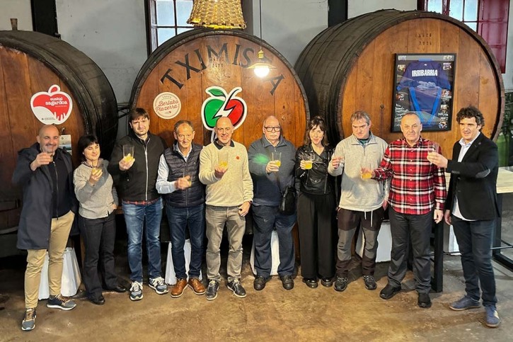 GOITUR PRESENTÓ LA TEMPORADA DE LAS SIDRERÍAS DEL GOIERRI Imagen 1