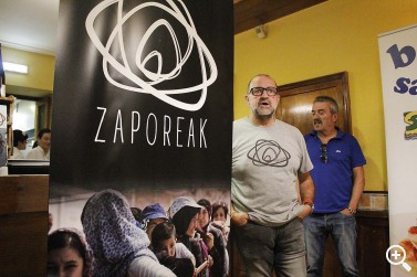 ARATZ SE VOLCÓ CON “ZAPOREAK” Y LOS REFUGIADOS Imagen 1